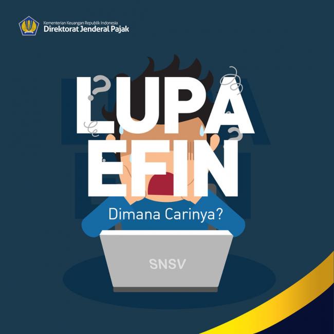 Cara Mendapatkan Nomor EFIN Secara Online Untuk Lapor SPT Tahunan